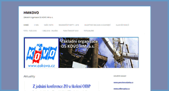 Desktop Screenshot of hmkovo.cz