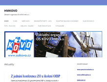Tablet Screenshot of hmkovo.cz